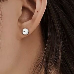 Tiffany ball silver earrings